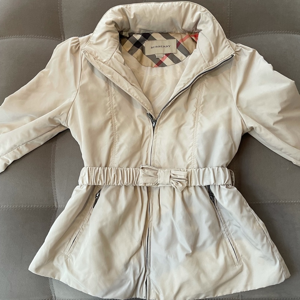 Burberry trench coat for girls